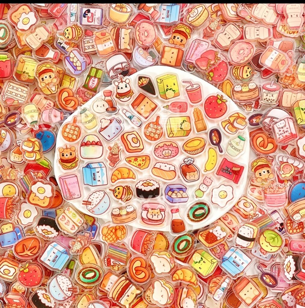 Kawaii Food Acrylic Charm Mix